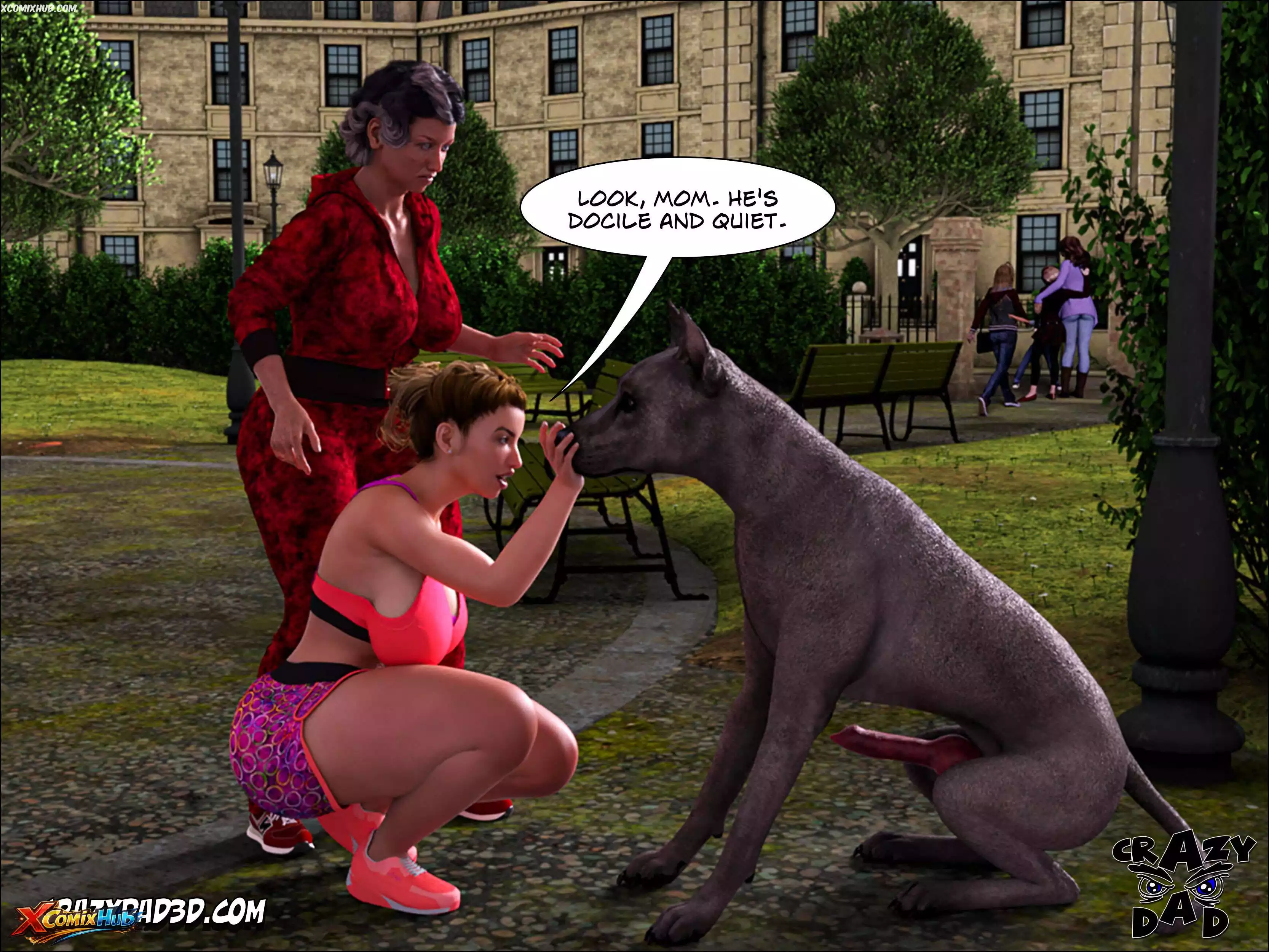 Father In Law At Home Chapter 22 Crazydad3d 012 Comic Page 12